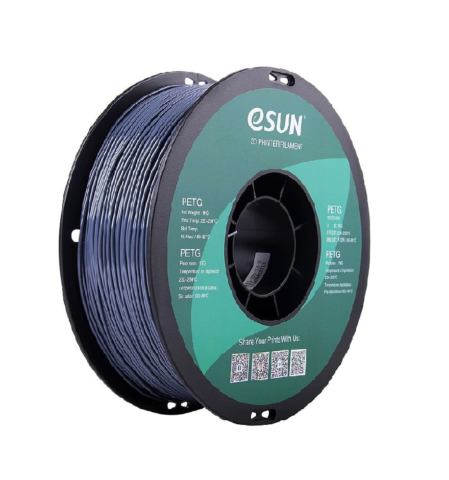 eSun PETG 3D Printing Filament-Translucent Grey