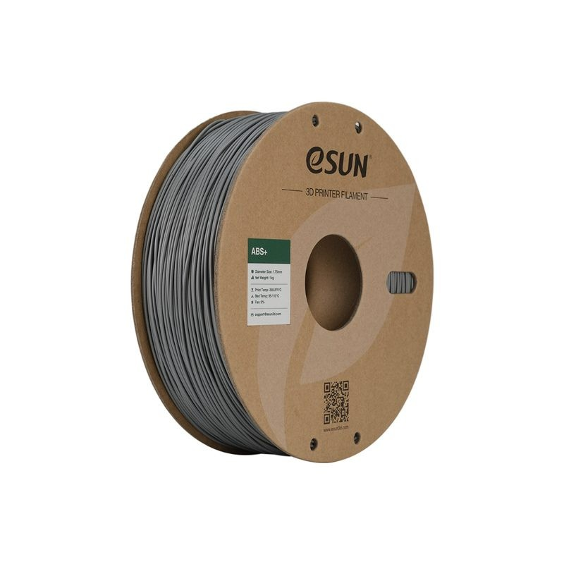 eSUN ABS+3D Printing Filament-Silver