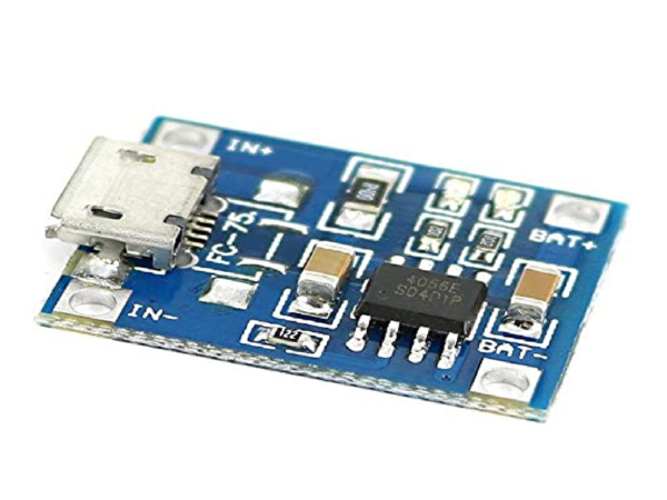 TP4056/TC4056 1A Li-Ion Lithium Battery Charging Module – Micro B USB