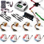 Quadcopter Drone Combo with Pixhawk Kit for beginner (Motor + ESC + Propeller + Flight Controller + Frame + TX-RX Flysky FSi6s (10 channel)+ Power module + Belt)