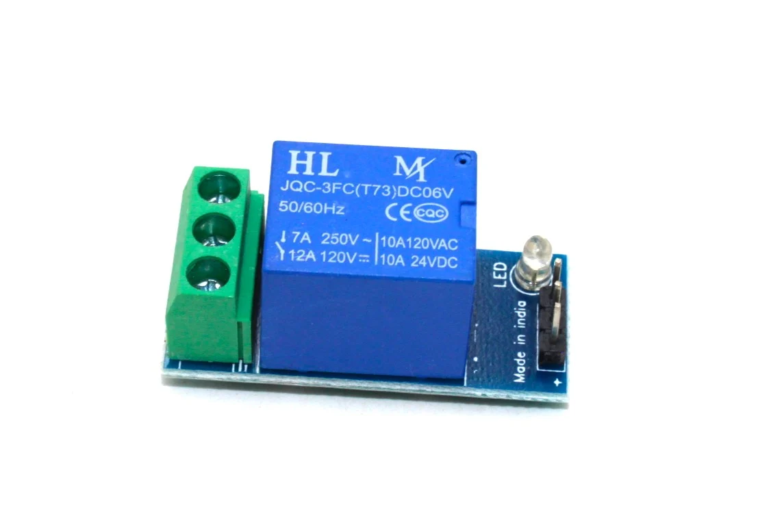 5V Single Channel Relay Module (Made In India)