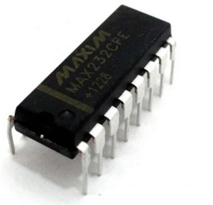 MAX232 Dual Driver/Receiver IC DIP-16 Package