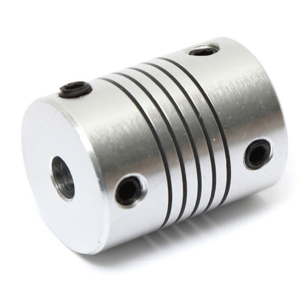 Aluminum Flexible Shaft Coupling 5mm x 5mm