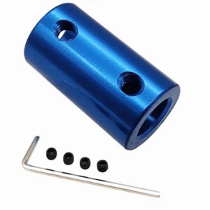 Blue Aluminum Alloy Coupling 5x5MM for 3D Printers and CNC Machines