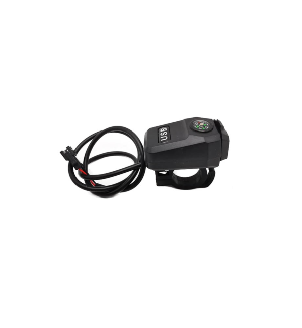 Yalu Motorcycle E scooter mobile USB charger with helmet hook waterproof