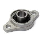 15mm Inner Diameter Zinc Alloy Pillow Block Flange Bearing KFL001