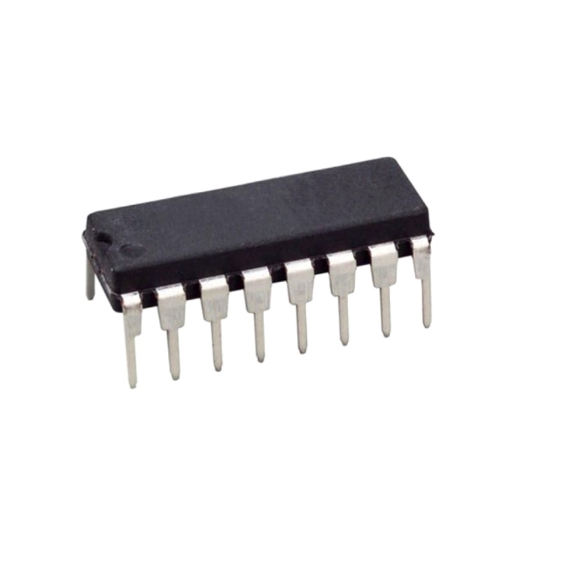 MCP3208 12-Bit 8-Channel A/D Converter (ADC) with SPI Interface IC DIP-16 Package