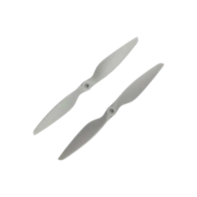 GEMFAN Propellers 1245MR(12X4.5) Glass Fiber Nylon MR Grey 1CW+1CCW-1pair